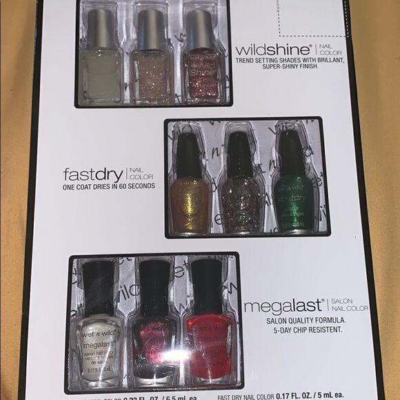 Wet n wild megalast fast dry wild shine nail set - Picture 3 of 3